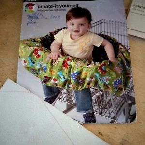 Custom made shopping cart cover